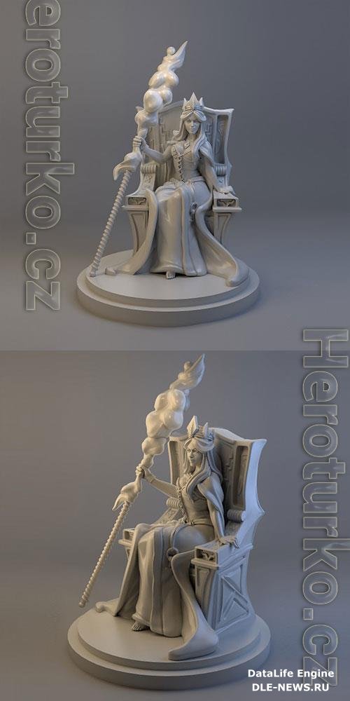 Frigg Norse Goddess 3D Print