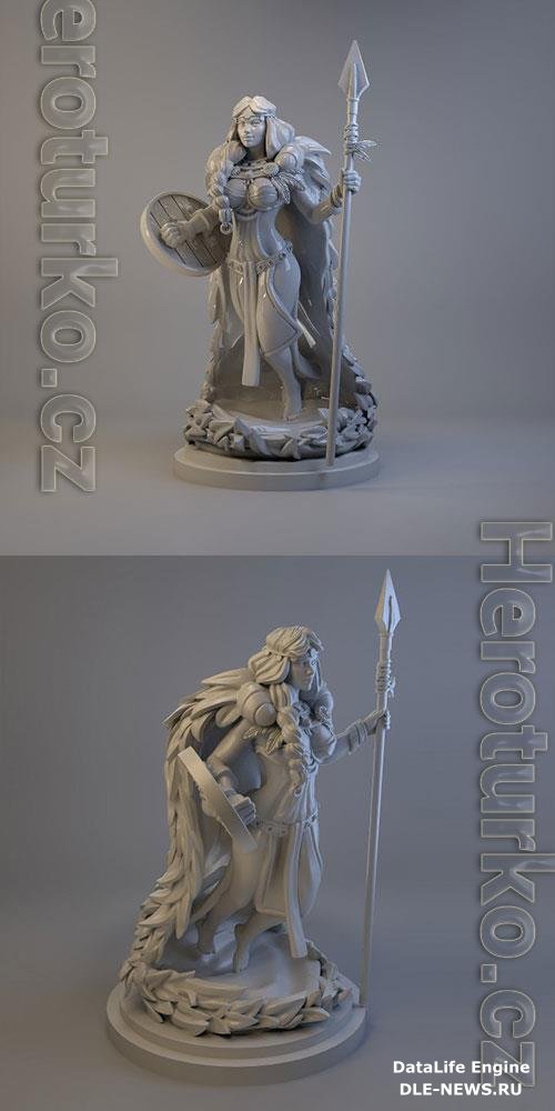 Freya Norse Goddess 3D Print