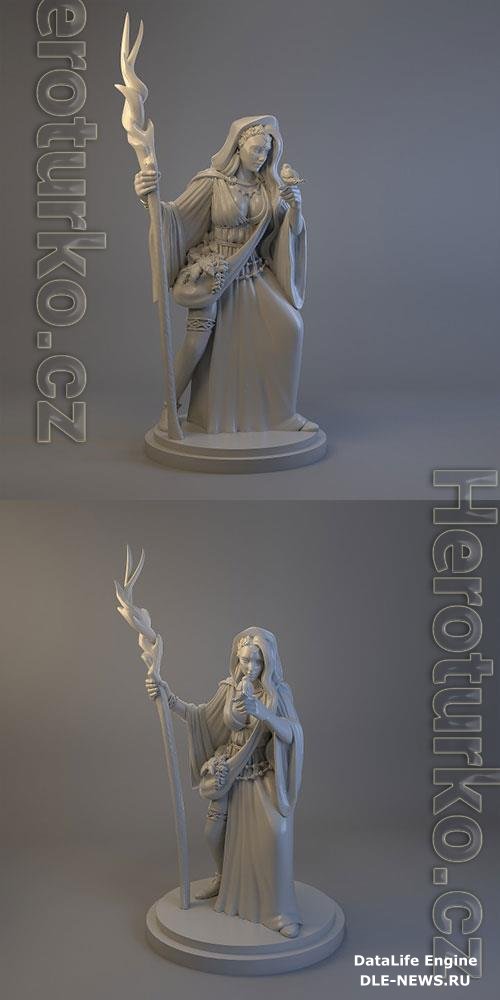 Eir Norse Goddess 3D Print