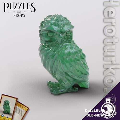 Figurine of Wondrous Power - Serpentine Owl 3D Print