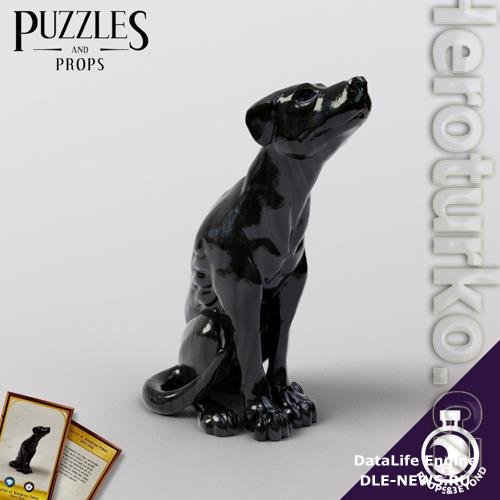 Figurine of Wondrous Power - Onyx Dog 3D Print