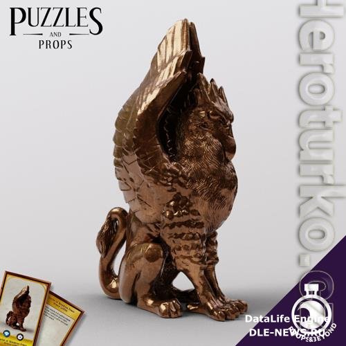 Bronze Griffon 3D Print