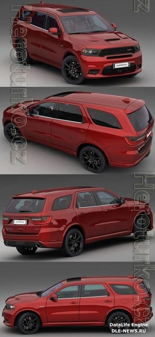 Dodge Durango SRT 2018 3D Model