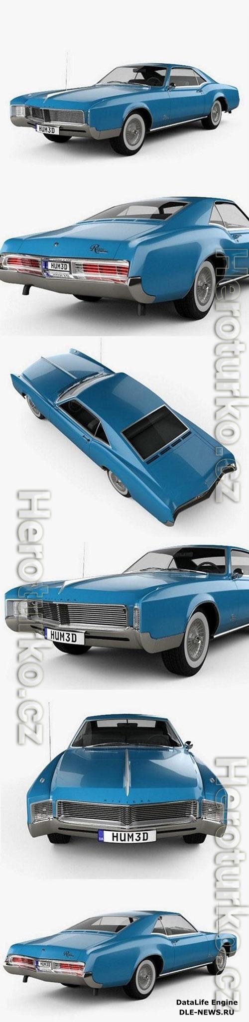 Buick Riviera 1966 3D Model