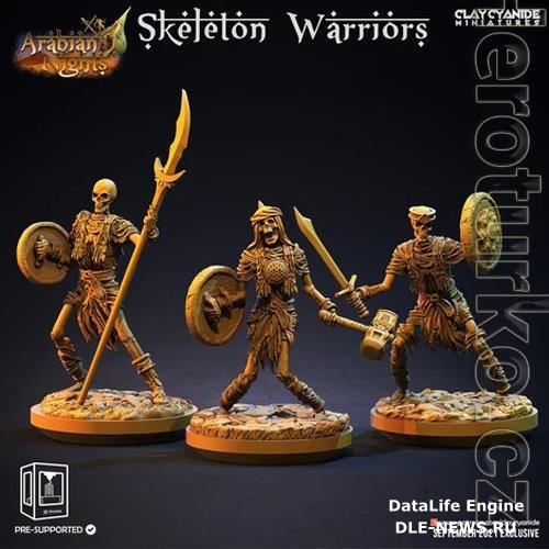Skeleton Warriors 3D Print