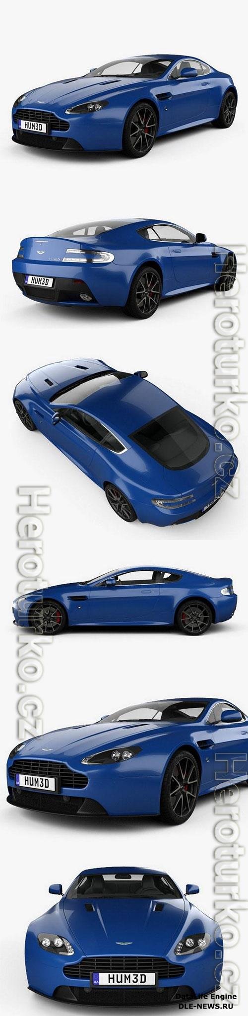 Aston Martin V8 Vantage S 2015 3D Model