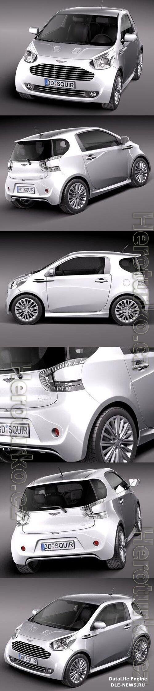 Aston Martin Cygnet 2012 3D Model