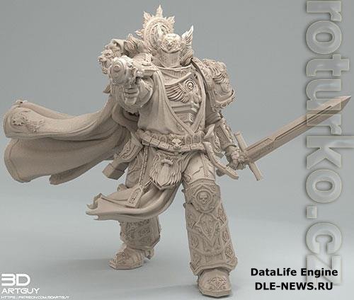 Lion Knight pose 2 3D Print