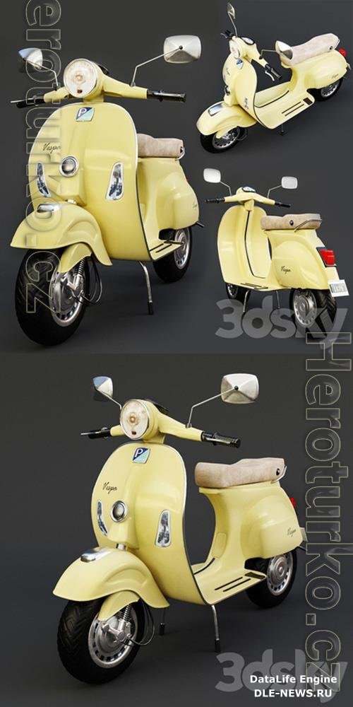 Vespa 01 3D Model