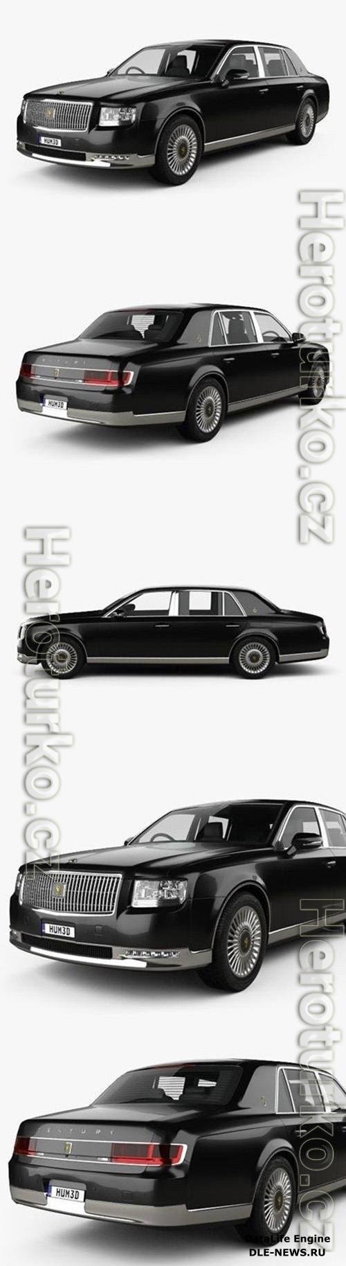 Toyota Century 2018 3D Model