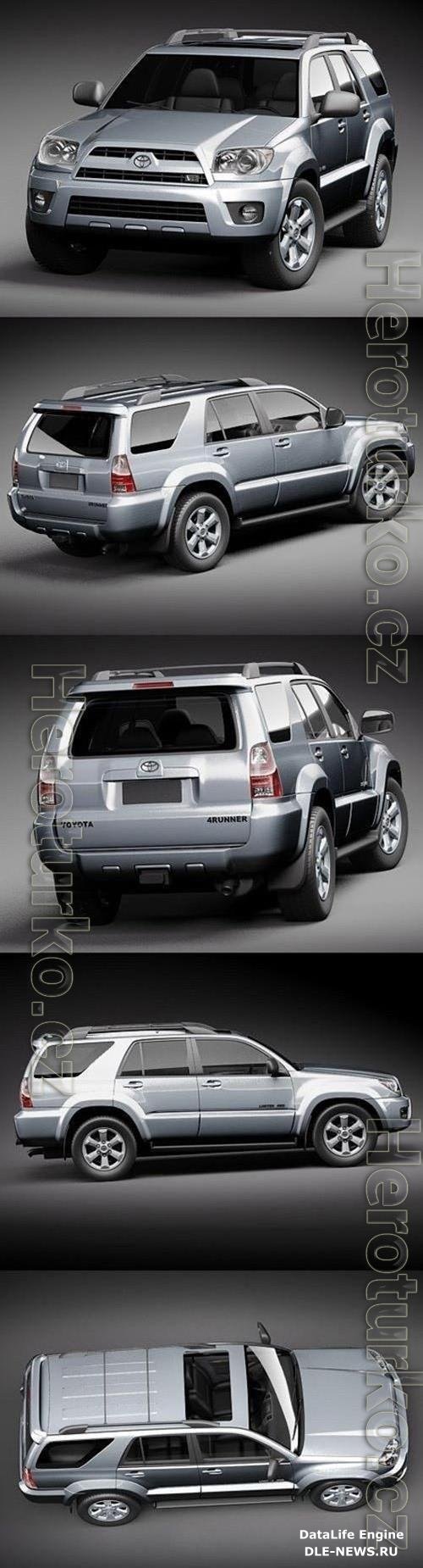 Toyota 4runner 2009 3D Model