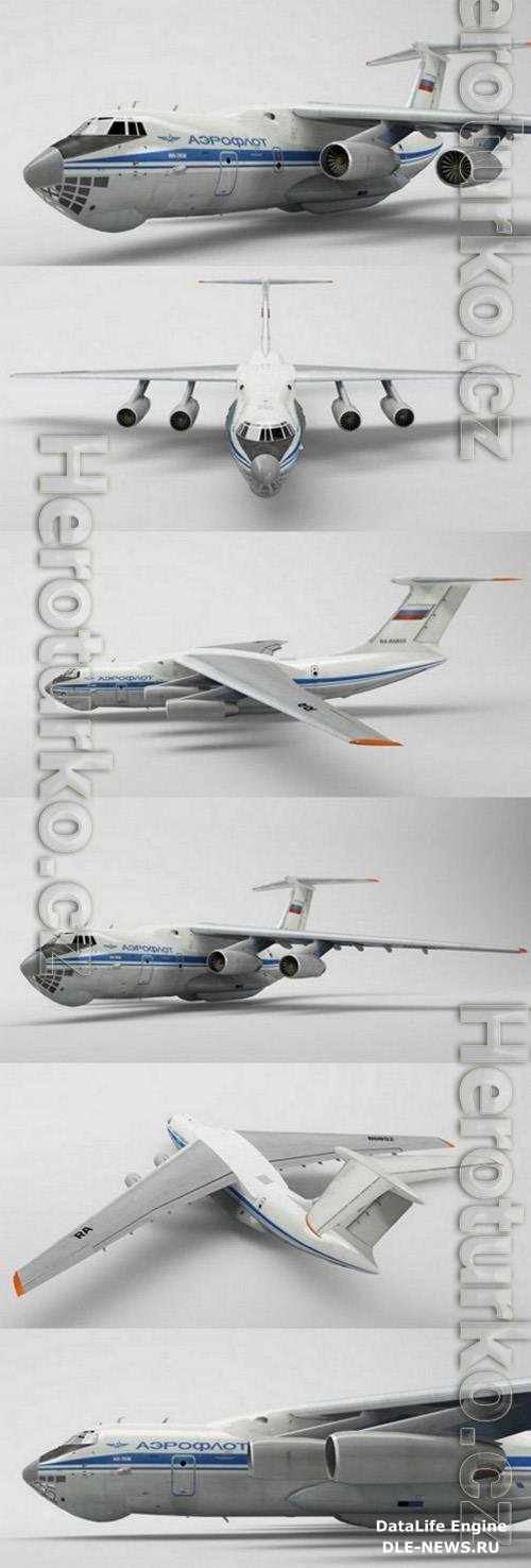 IL-76M 3D Model