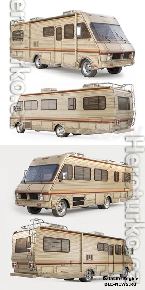 Fleetwood Bounder 1986 3D Model