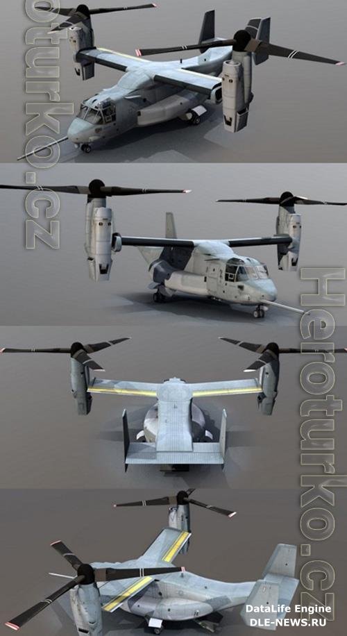 Bell Boeing V-22 Osprey 3D Model