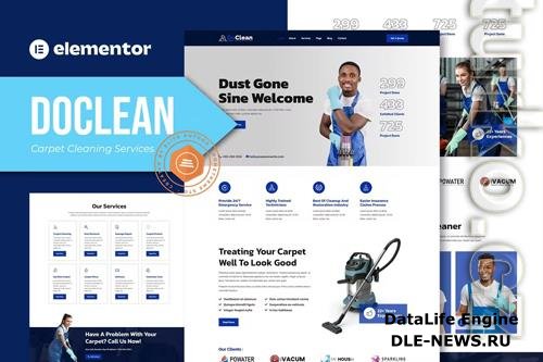 ThemeForest - Doclean - Carpet Cleaning Services Elementor Template Kit 38316363
