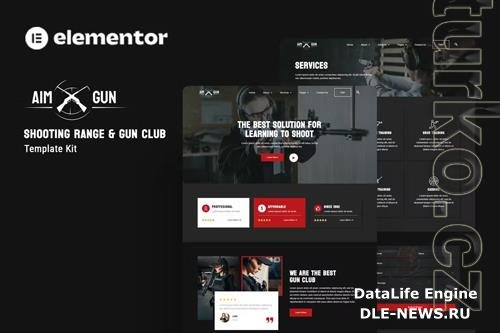 ThemeForest - Aimgun - Shooting Range & Gun Club Elementor Template Kit 38314689