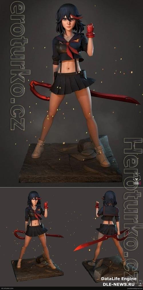 Ryuko-Kill la Kill 3D Print