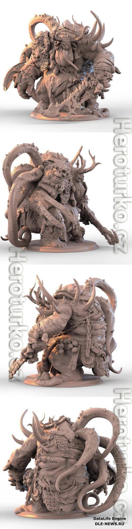 Plague Demon 3D Print