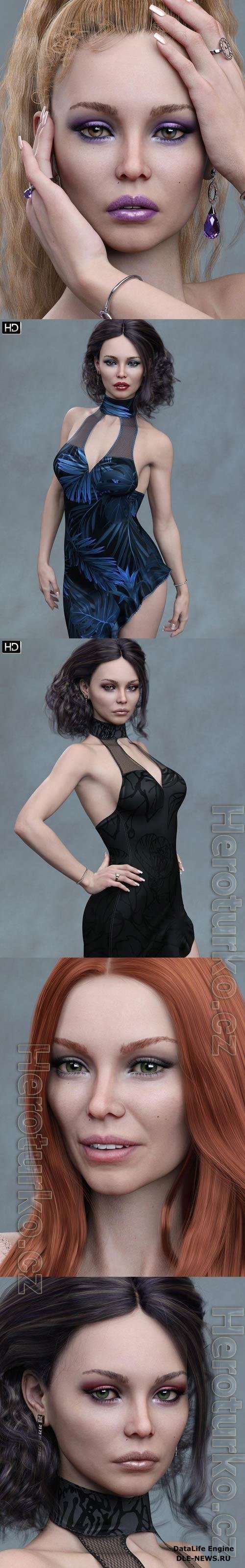 Eileen HD for Genesis 8 Female