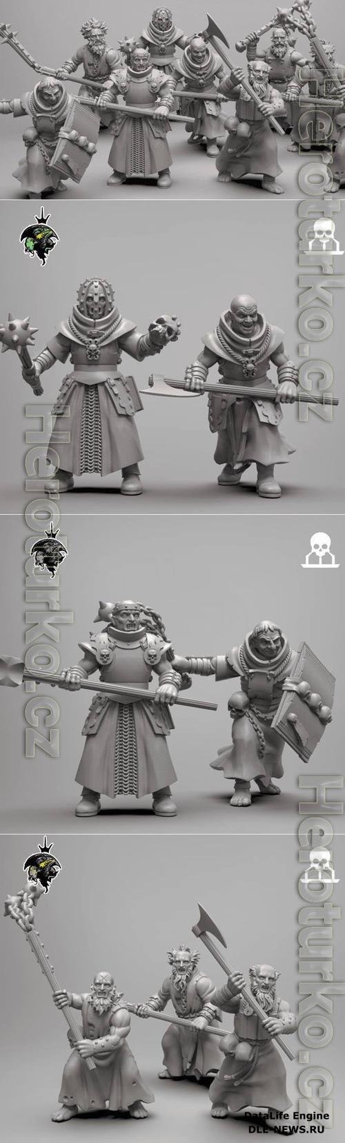 Priests and Penitents 3D Print