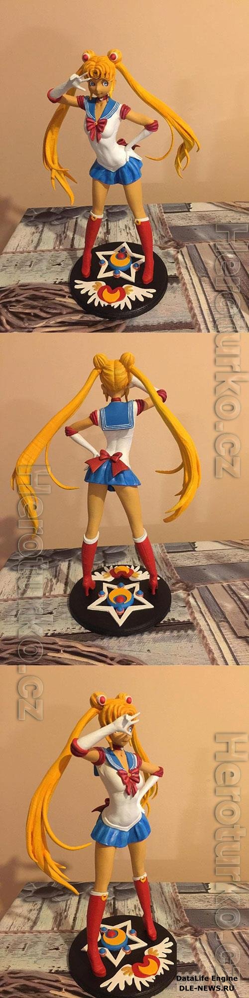 Sailor Moon Stand Serena 3D Print