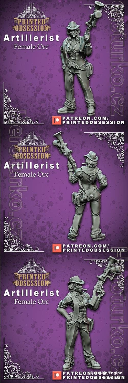 Artillerist - Female Orc 3D Print