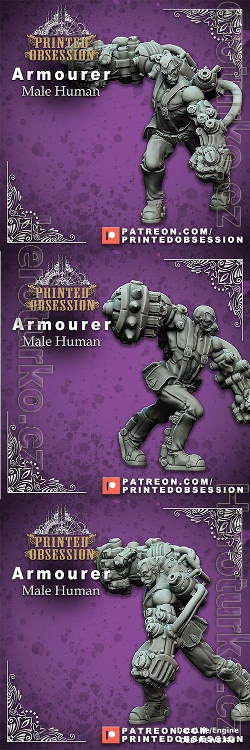 Armourer - Male Human 3D Print