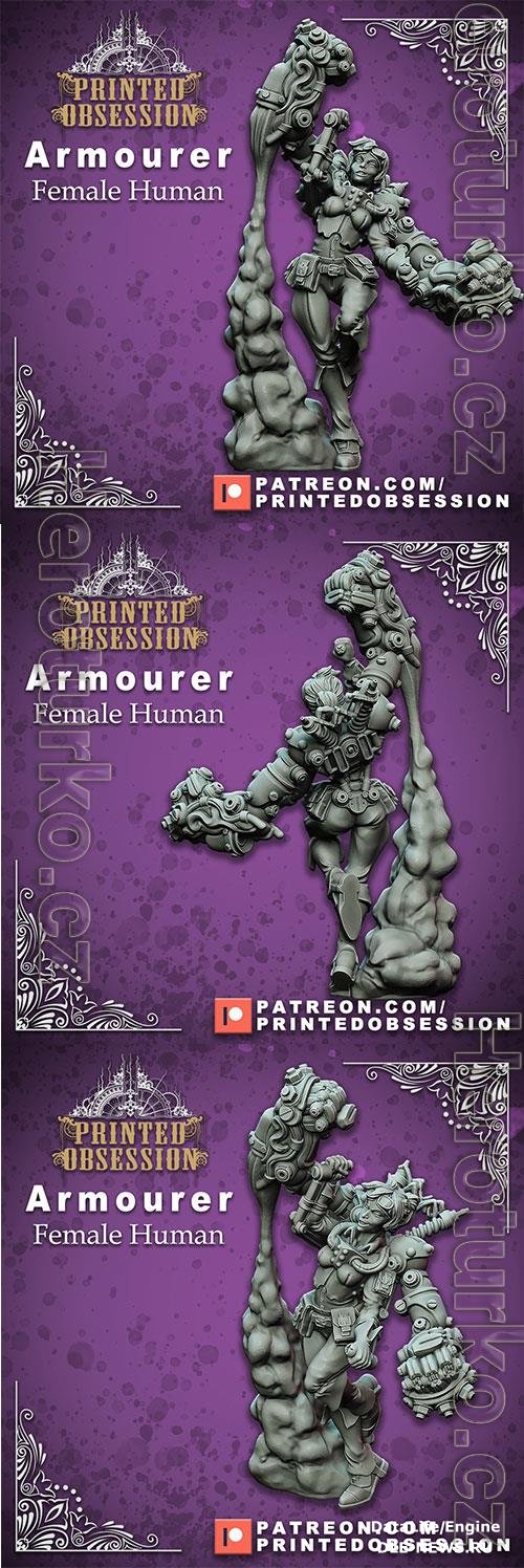 Armourer - Female Human 3D Print