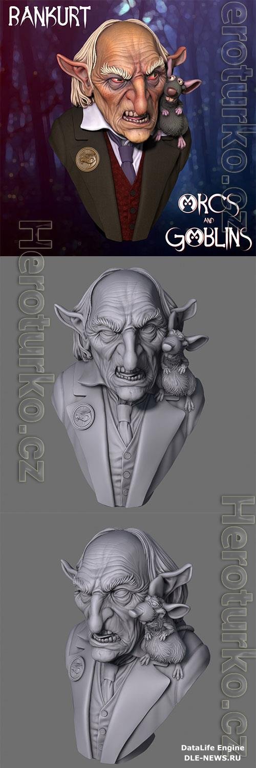 Bankurt the Goblin 3D Print