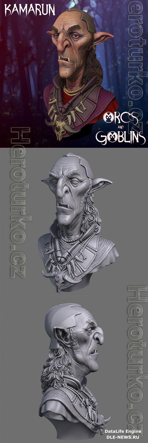 Kamarun the Orc 3D Print