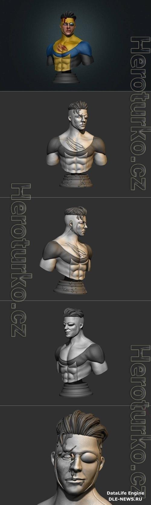 Wekster - Invincible Bust 3D Print