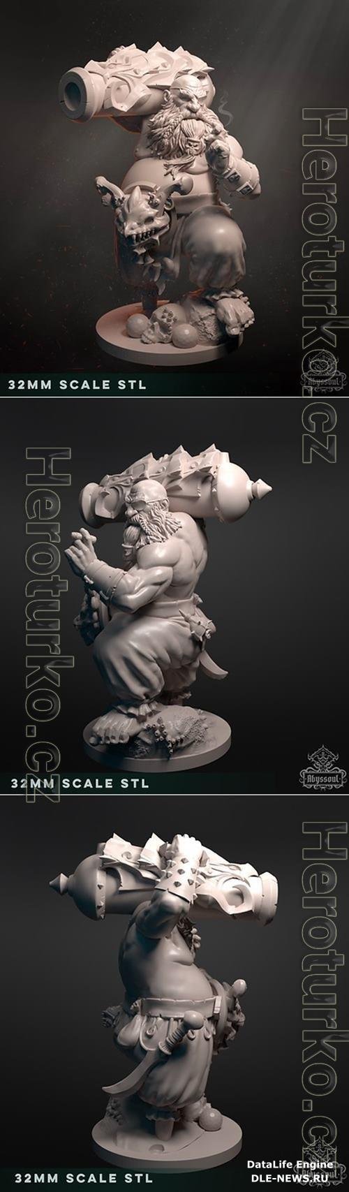 Faenir, Gunner of the Kraken 3D Print