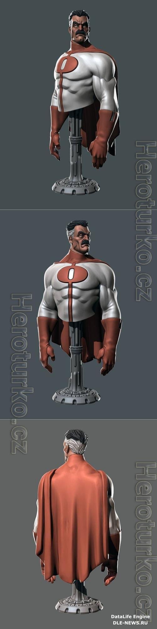 Eastman - Omni Man bust 3D Print