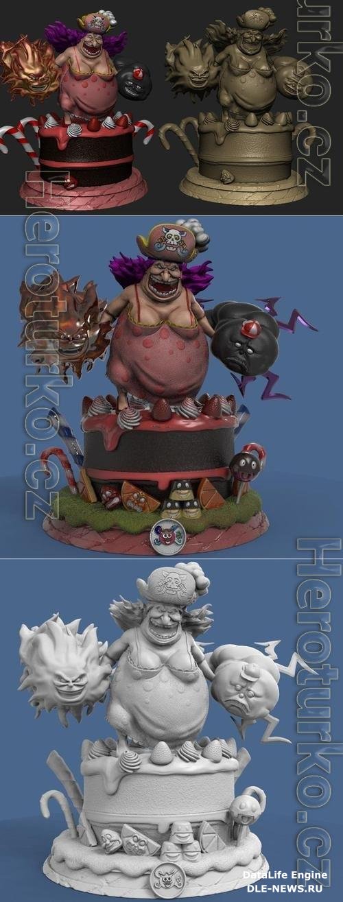 Charlotte Lin Lin BigMom 3D Print