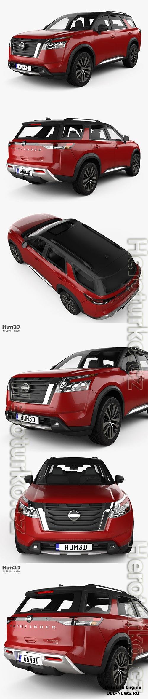 Nissan Pathfinder 2022 3D Model