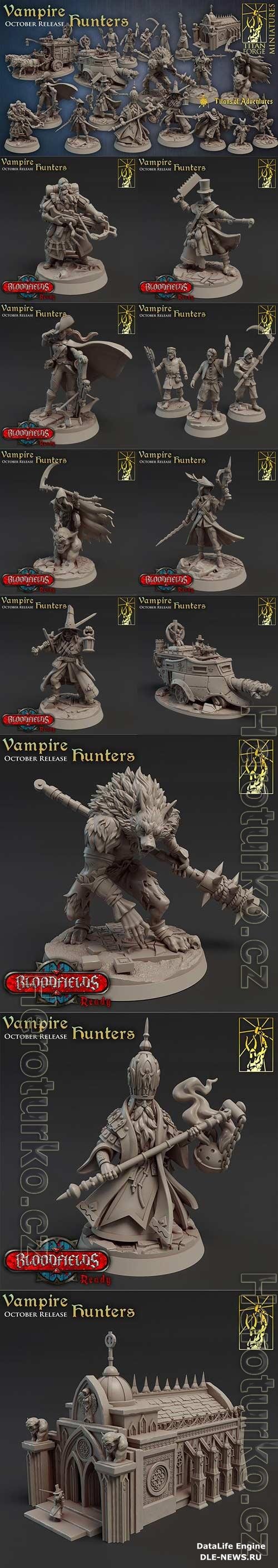 Vampire Hunters 3D Print