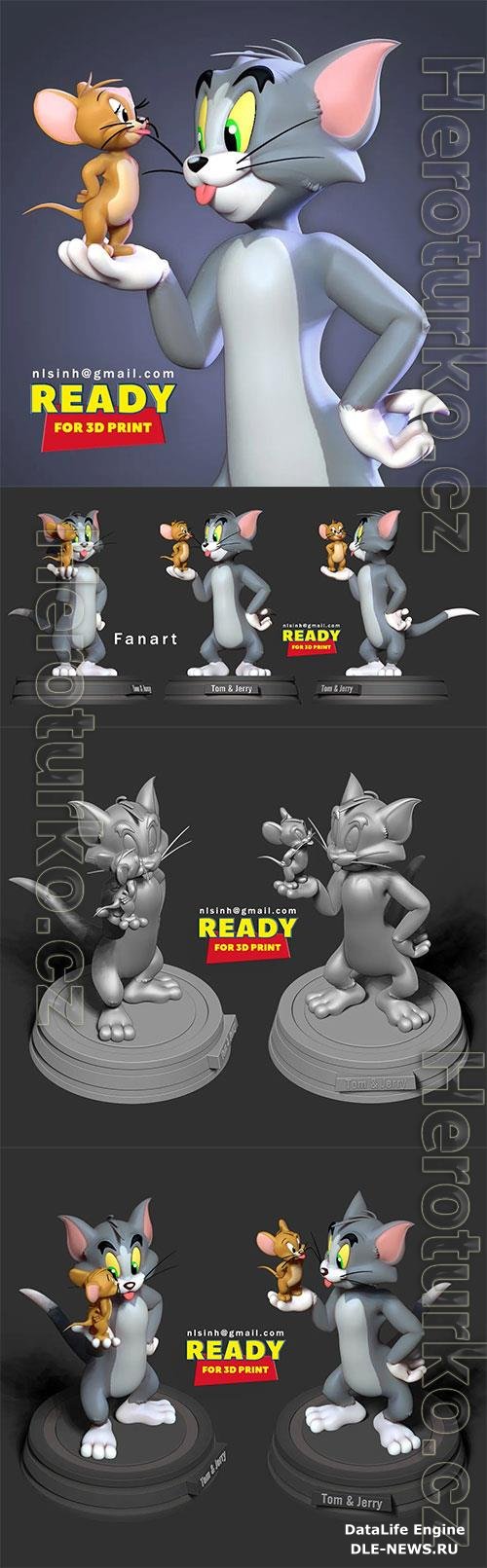 Tom & Jerry 3D Print