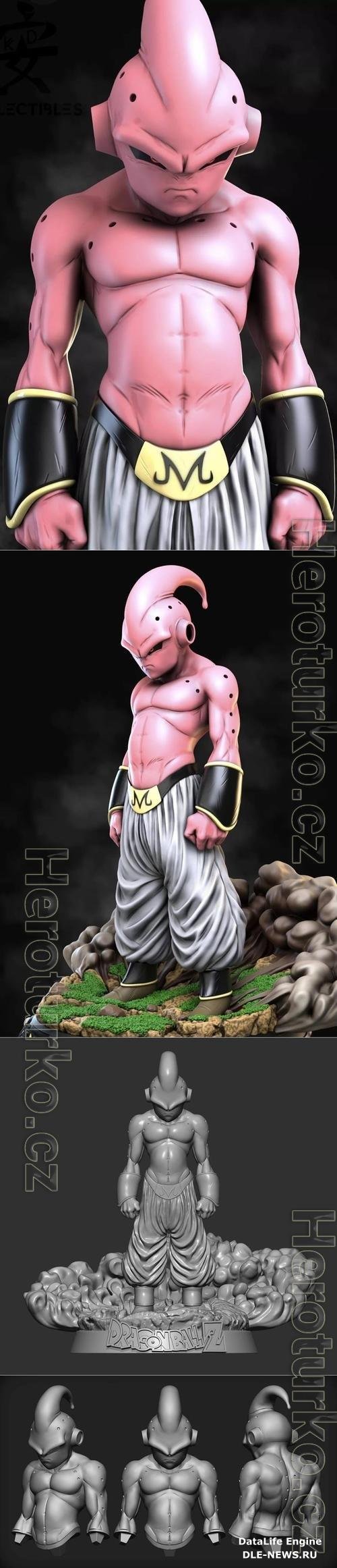 Majin Buu Kid 3D Print