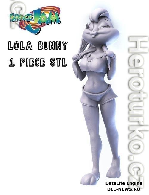 Lola Bunny Sexy 3D Print