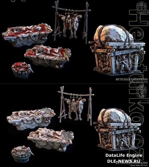 Butcher's Stations 3D Print