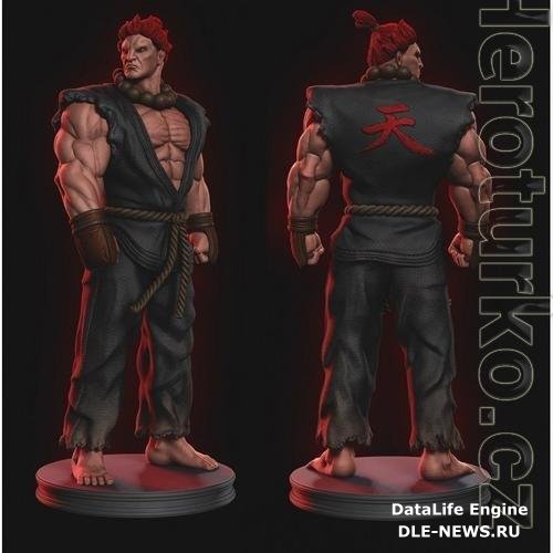 Akuma V2 Street Fighter 3D Print