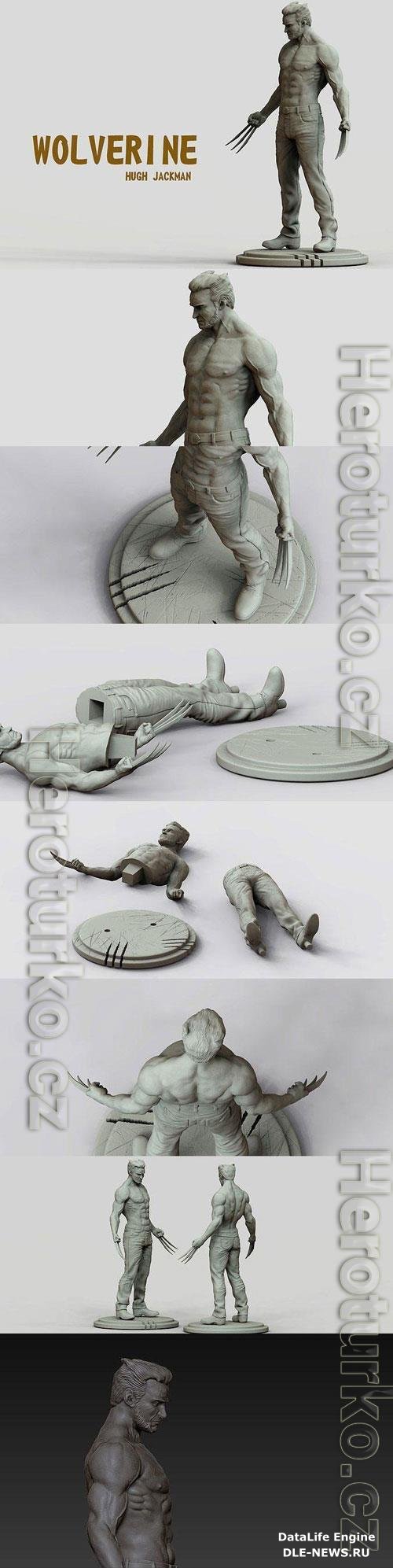 Wolverine Inmortal 3D Print