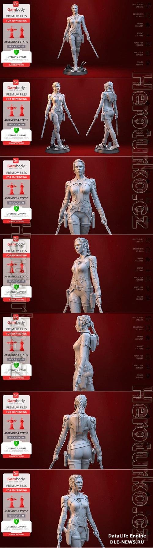 Black Widow 3D Print