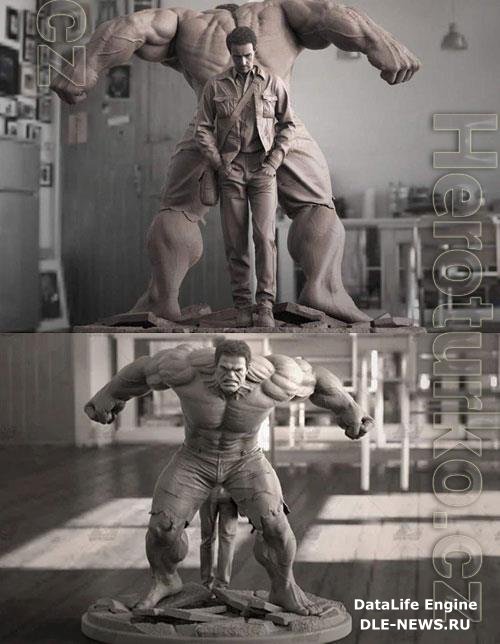 Hulk bruce 3D Print
