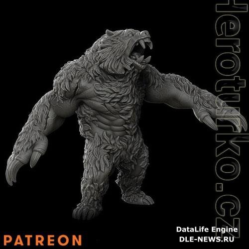 Werebear 3D Print