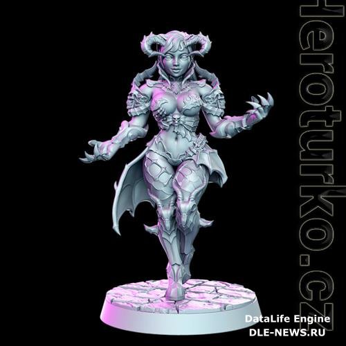 Levedith - Female Sukubus 3D Print