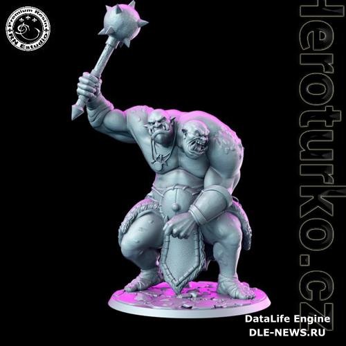 Ettin - Two Head Ogre 3D Print