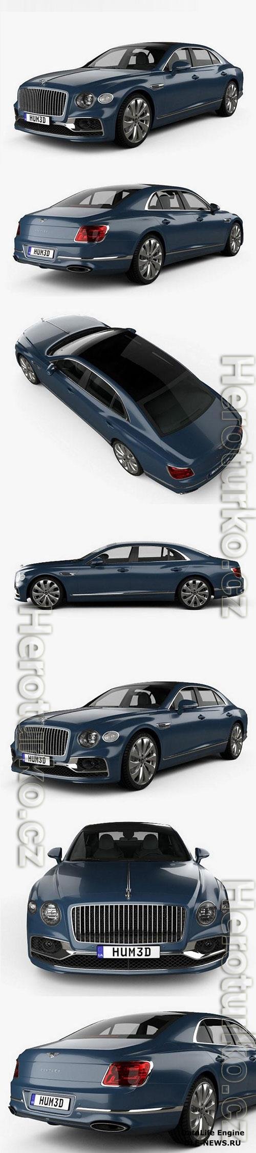 Bentley Flying Spur 2020 3D Model