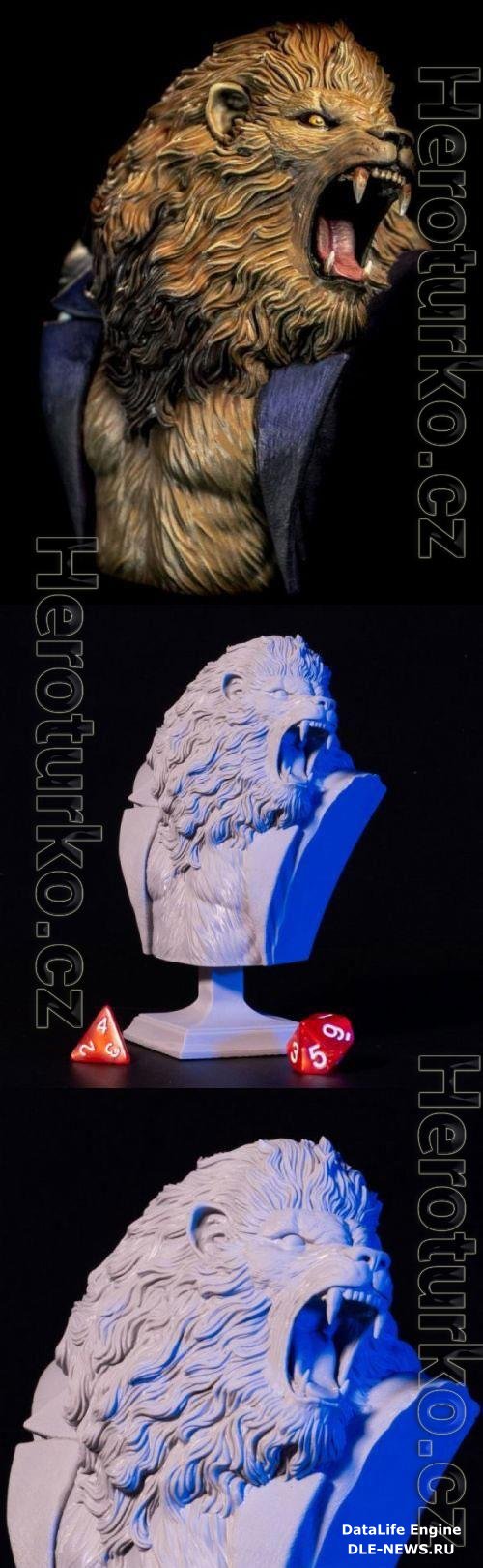 Ciktan Bust 3D Print