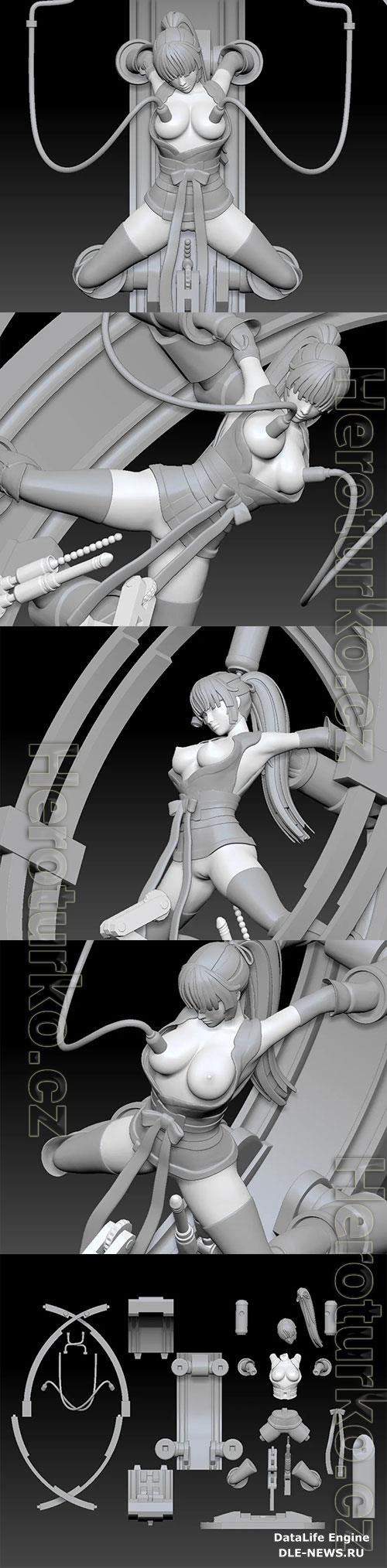 Kasumi torture Dead or Alive 3D Print